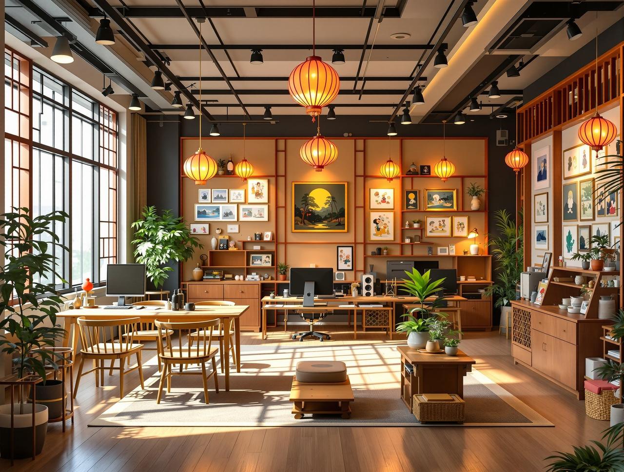 短剧在线看工作室 短剧在线看品牌故事 - 动画工作室温馨场景
